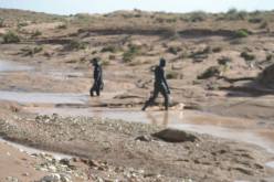 البيض.. السيول تجرف 3 أشخاص بوادي مديرينة في بوسمغون
