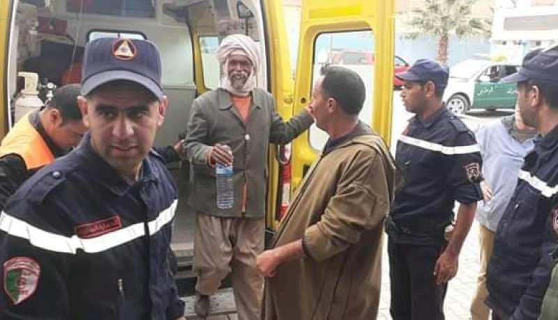 البيض: العثور على الكهل المفقود في صحة جيدة