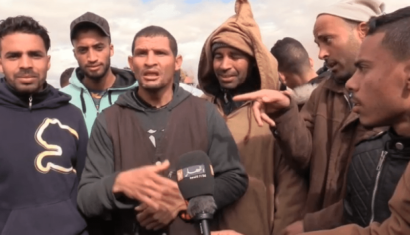 بالفيديو.. شاب من ذوي الإحتياجات الخاصة يطالب بحقه في التوظيف بالبيض