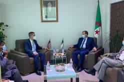 رزيق يتباحث سبل التعاون مع مساعد وزير الخارجية الأمريكي لشؤون الشرق الأوسط