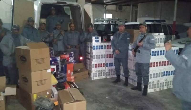 بالصور.. حجز أكثر من 2000 خرطوشة سجائر مهربة ببسكرة
