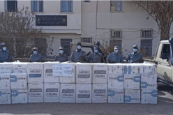 إحباط محاولة تهريب 40 ألف علبة سجائر بحاسي مسعود
