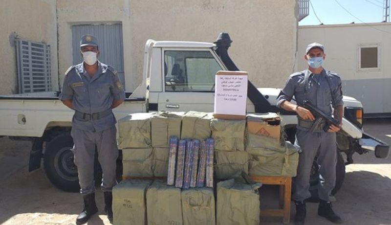 جمارك.. حجز 11520 وحدة ألعاب نارية في ورقلة