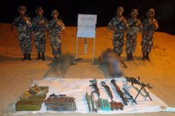 بالفيدو والصور.. هذا ما حجزه الجيش خلال القضاء على إرهابيين ببرج باجي مختار