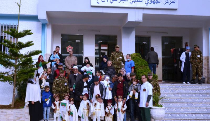 بالصور.. الجيش ينظم ختان جماعي لأطفال العائلات المعوزة بالبليدة