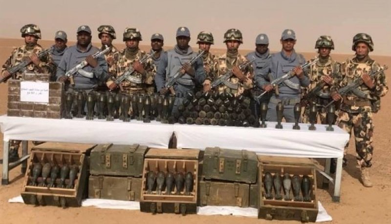 حجز 100 قذيفة هاون ببرج باجي مختار