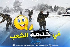 بالصور.. الجيش يتدخل في قسنطينية وسطيف لفتح الطرقات