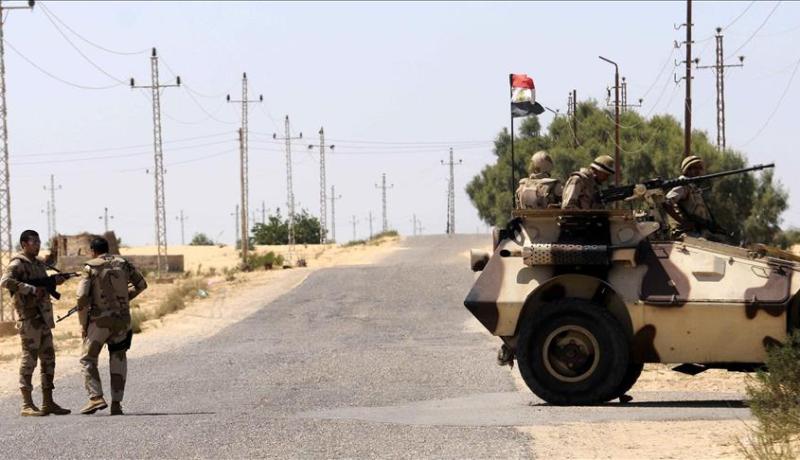 الجيش المصري يحبط هجوما إرهابيا شمال سيناء