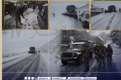 بالصور: الجيش  يتدخل لفك العزلة عن المناطق التي عرفت تساقط الثلوج