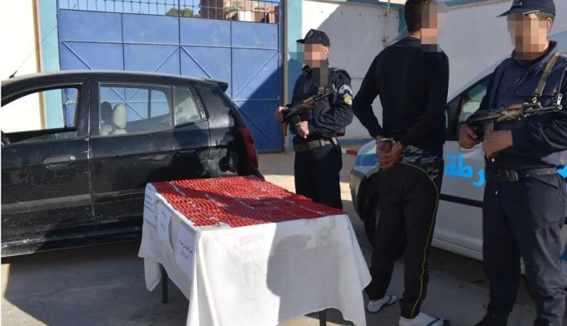 الشرطة تحجز أكثر من 19 ألف قرص مهلوس في الوادي