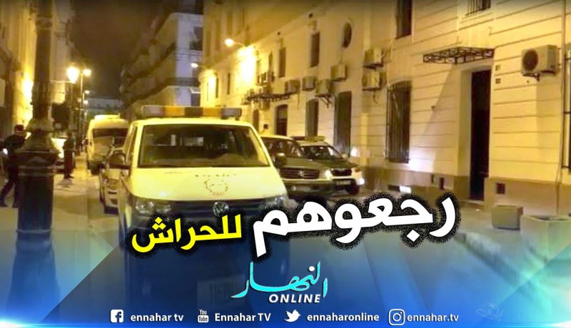 بالفيديو.. لحظة خروج أويحيى وسلال من محمكة سيدي أمحمد وإعادتهما إلى سجن الحراش