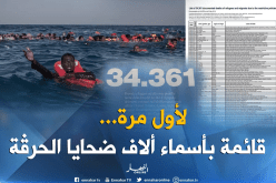 جمعية أوروبية تنشر أسماء 34 ألف حراق غريق بينهم جزائريين