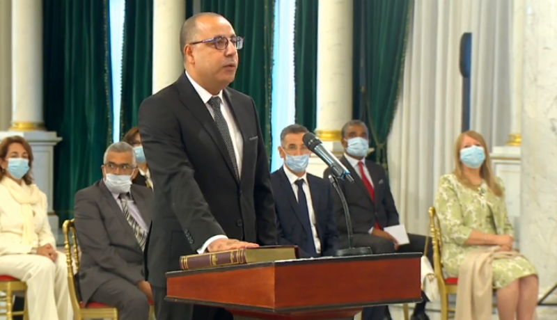 تونس.. حكومة المشيشي تؤدّي اليمين الدستورية أمام الرئيس قيس سعيّد