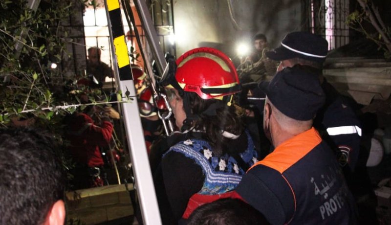 بالصور.. الحماية المدنية بالرغاية تنقذ امرأة سقطت داخل بئر