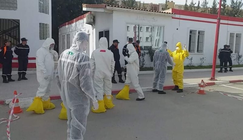 الحماية المدنية للبليدة: تخصيص مراقد للحجر الصحي لفائدة الأعوان المشتبه بهم والمصابين بكورونا