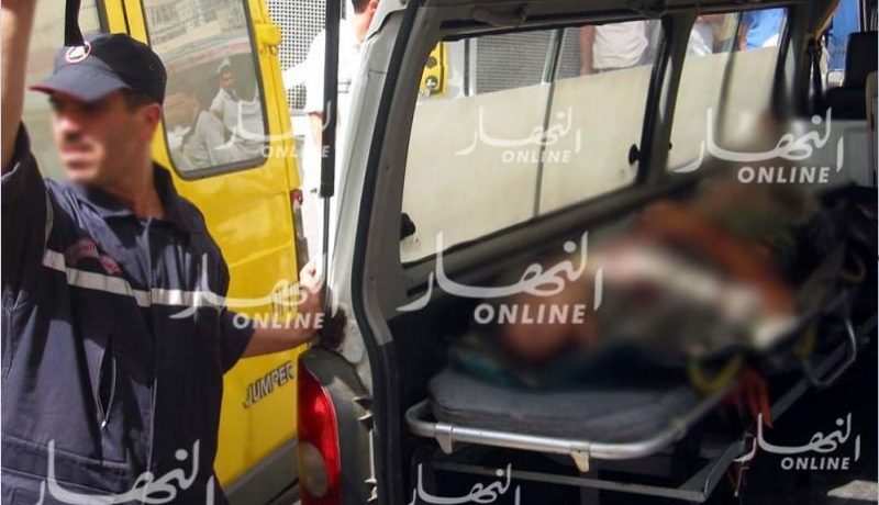سعيدة.. سقوط فتاة من أعلى جسر بحي الرائد المجدوب