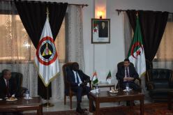 المدير العام للحماية المدنية يتباحث سبل التعاون مع سفير دولة ساحل العاج