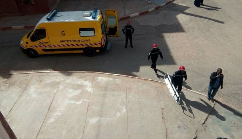 وفاة سيدة بعد سقوطها من الطابق الرابع لعمارة بخنشلة