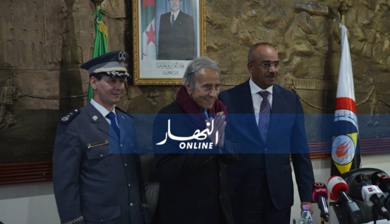 بالصور.. تنصيب العقيد بوغلاف بوعلام مديرا عاما للحماية المدنية