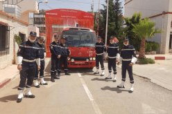 تدشين نفق تعقيم لفائدة مركبات التدخل للحماية المدنية بمستغانم