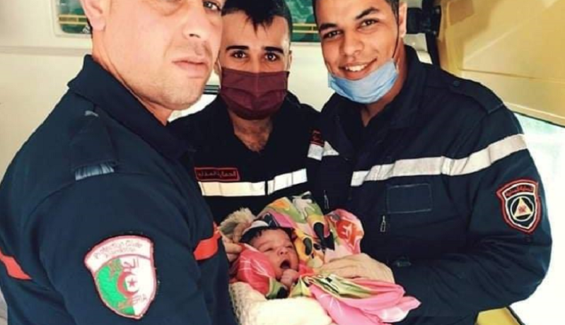 أعوان الحماية المدنية يساعدون سيدة على الولادة في عنابة