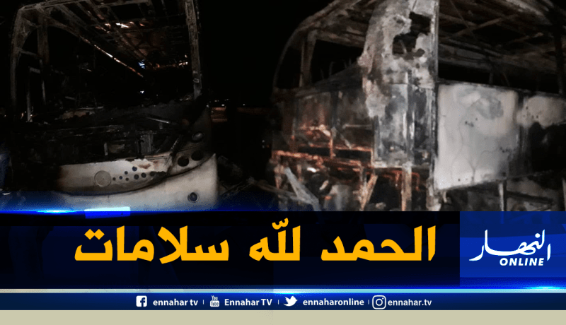إنقاذ عشرات المسافرين من حريق في سطيف