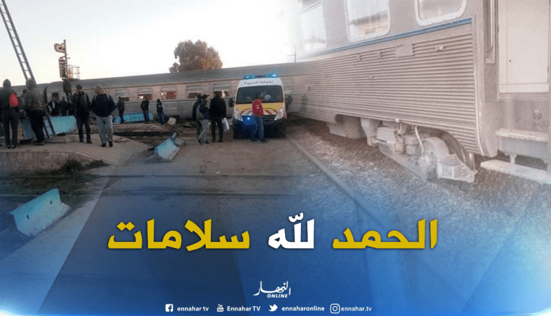 انحراف قطار بشار وهران والشركة تعلن عن تذبذب الحركة