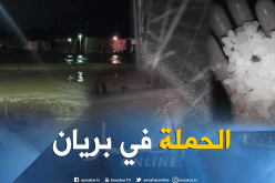 بالصور.. أمطار طوفانية تتسبب في سيول جارفة ببريان في غرداية