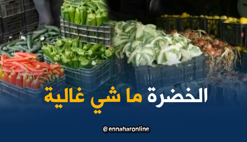 انخفاض أسعار الخضر بـ 50 بالمائة مقارنة بالسّنة الماضية