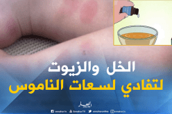 بالفيديو ..الخل وزيت الزيتون للوقاية من لسعة الناموس