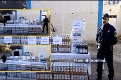 حجز أزيد من ألف قارورة خمر من مختلف الأنواع بالنعامة