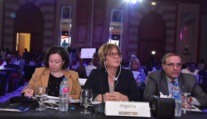 بالصور.. الدالية تعرض التجربة الجزائرية في التكفل بقضايا المرأة في القاهرة