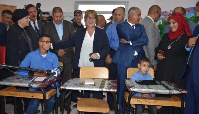 بالصور.. الدالية تزور مدرسة الأطفال المعاقين بصريا بخنشلة