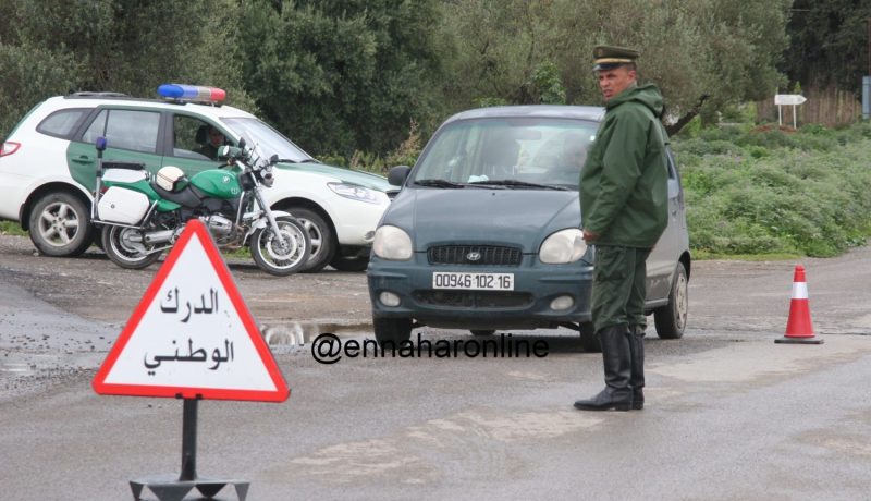 الدرك الوطني يضع مخططا أمنيا عشية المولد النبوي الشريف