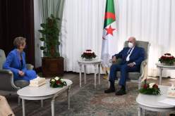 رئيس الجمهورية يستقبل وزيرة العدل والشرطة السويسرية