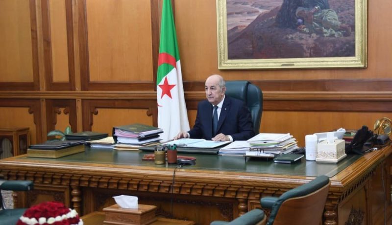 رئيس الجمهورية يترأس جلسة عمل لاستعراض التحضيرات الخاصة بمشاركة الجزائر في الألعاب الأولمبية