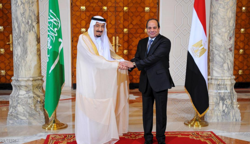الرئيس المصري والعاهل السعودي يبحثان تعزيز العلاقات الثنائية ومكافحة الإرهاب