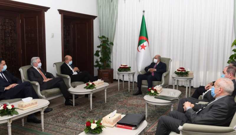 الرئيس تبون يستقبل وزير أوروبا والشؤون الخارجية للجمهورية الفرنسية