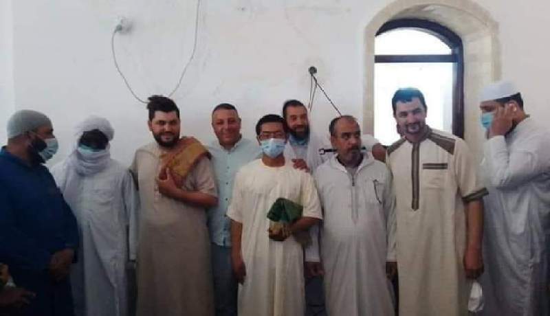 المغير.. رعية صيني يعتنق الإسلام ببلدية اسطيل