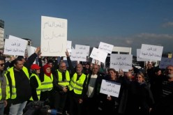 مظاهرات السترات الصفراء تجتاح بيروت