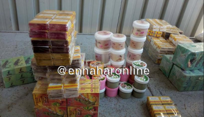 بالصور.. الجمارك تحجز مواد تستعمل في السحر والشعوذة بالطارف
