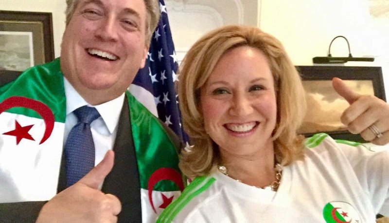 السفير الأمريكي يهنئ الجزائريين بالتأهل للنهائي