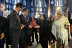 بالصور.. السفير الأوكراني يحضر الإحتفالات بـ “يناير” في العاصمة