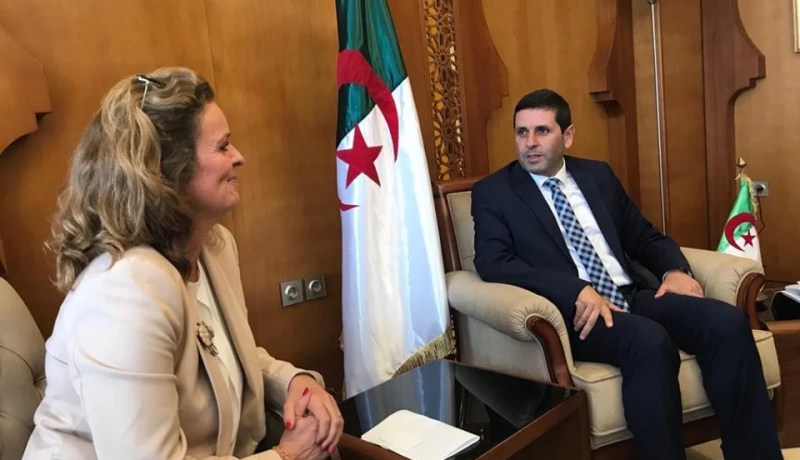 بالصور.. والي وهران يستقبل السفيرة الدانماركية بالجزائر