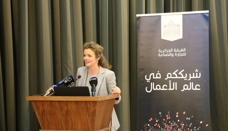 سفيرة الدنمارك تودع الجزائريين