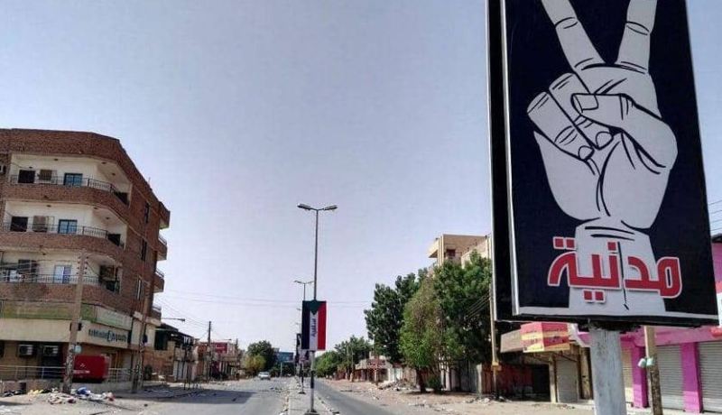 “عصيان مدني” في السودان حتى تسليم السلطة للمدنيين “عبر التلفزيون”