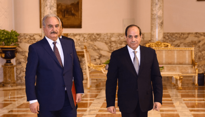 السيسي يعلن عن مبادرة لإنهاء الحرب في ليبيا