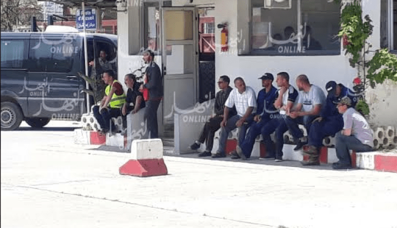 عودة الإحتجاجات في شركة “infrarail” بالرويبة