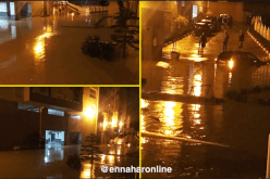 بالفيديو .. مياه الأمطار تغرق السيارات في الشراقة بالعاصمة
