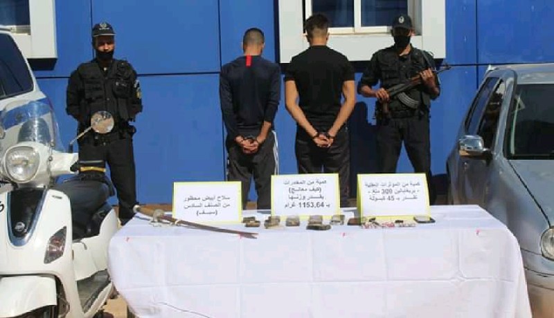 الشلف.. الشرطة توقف مروجين وتحجز 1 كلغ من “الزطلة”